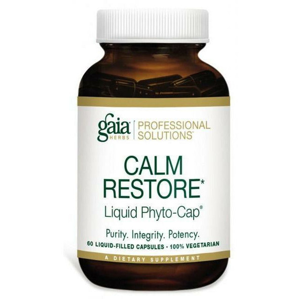 Calm Restore 60 Liquid Phyto-Caps by Gaia Herbs