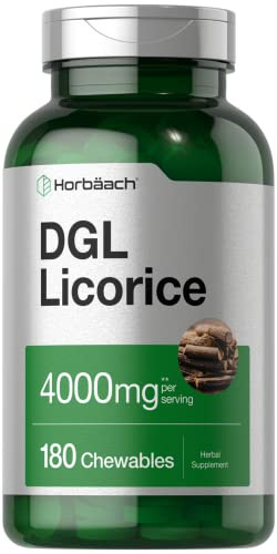 Horbaach Dgl Licorice Supplement 180 Chewable