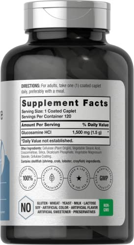 Horbaach Glucosamine Hcl 120 Cap 1500Mg