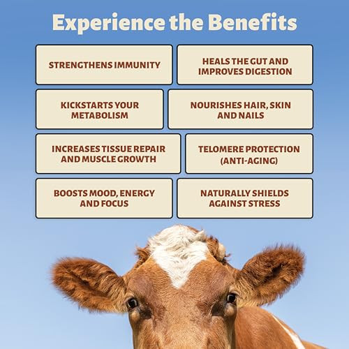 Holy Cow Health Colostrum Capsules Pure Undiluted + Highly Bioactive