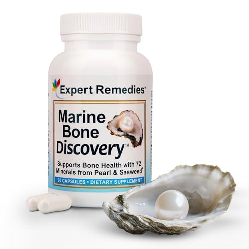 Expert Remedies Marine Calcium Bone Density Supplement 35X Absorbable Pearl Calcium &