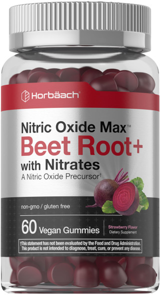 Horbaach Nitric Oxide Beet Root Gummies
