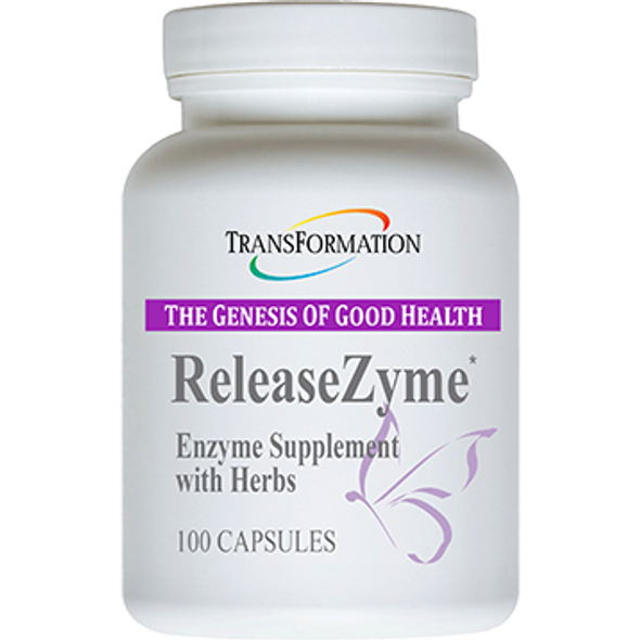 ReleaseZyme 100 caps by Transformation Enzyme