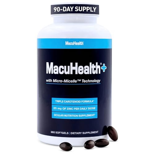Macuhealth Plus+ Eye Vitamins Supplement For Adults