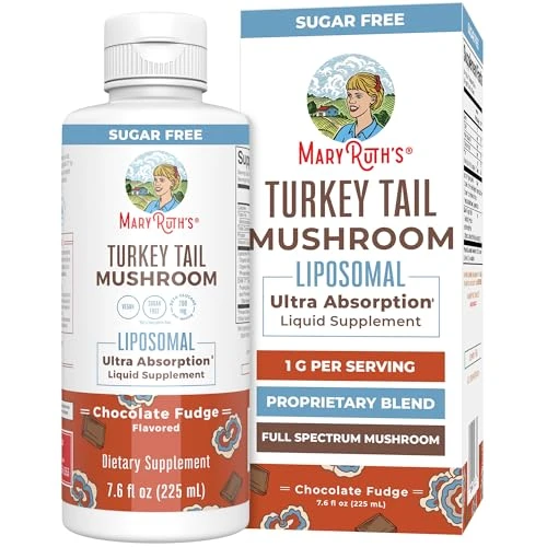 Maryruth's Turkey Tail Mushroom Supplement By Maryruth's 15 Servings 76 Oz