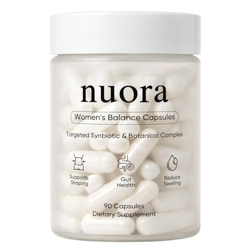 Kxvude Nuora Gut Health Capsules With Berberine Gut Biofilm Probiotic Ritual 90 Capsule