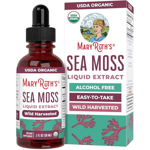 Maryruth's Organic Irish Sea Moss Liquid Drops 1 Fl Oz