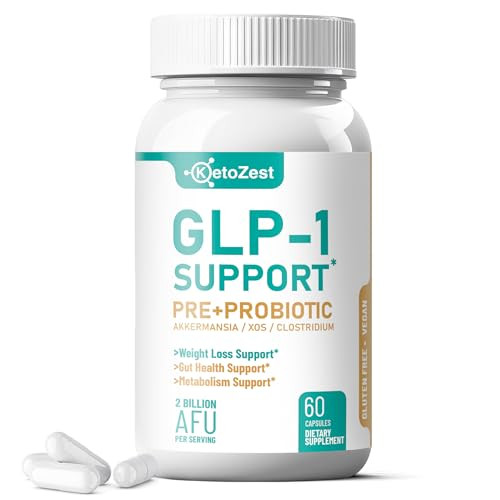 Ketozest Glp 1 Support Weight Loss Probiotic Prebiotic Supplement
