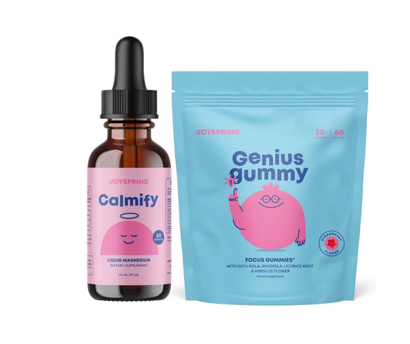 Joyspring Calmify & Genius Gummies Bundle