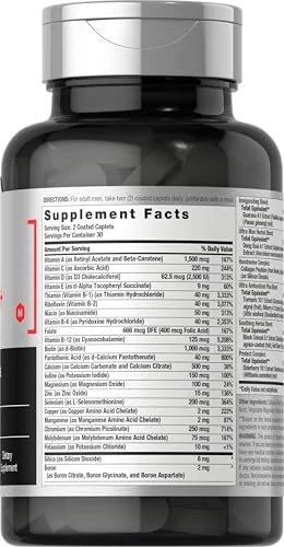 Horbaach Mens Multivitamins 50 Plus 60 Cap