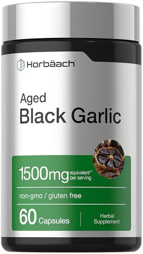 Horbaach Aged Garlic Extract Capsules 60 Count
