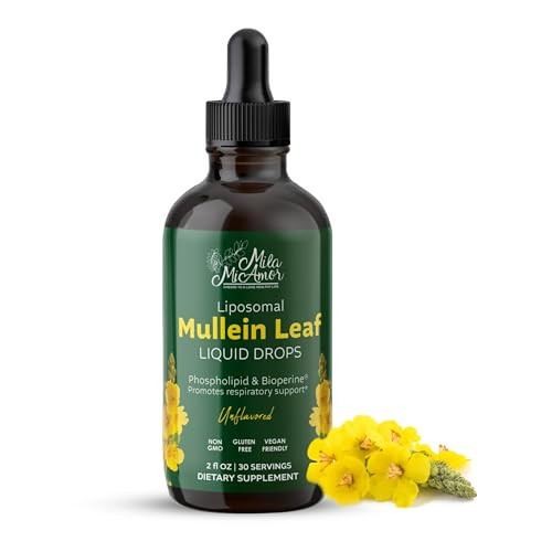 Mila Miamor Mullein Drops For Lungs 2 Floz