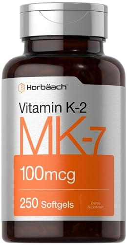 Horbaach Vitamin K2 Mk7 250 Softgels 100Mcg