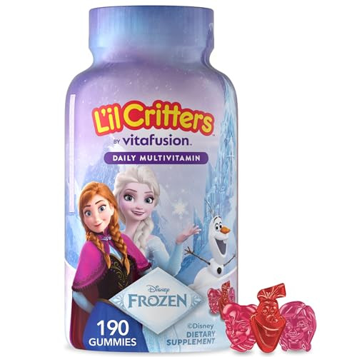 Lil Critters Disney Frozen Kids Multivitamin Gummies 190 Count