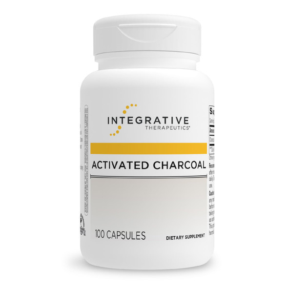 Integrative Therapeutics Activated Charcoal 100 Capsules