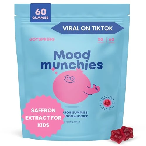 Joyspring Saffron Gummies And Herbal Detox And Cleanse For Kids