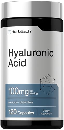 Horbaach Hyaluronic Acid Supplement 120 Capsules 100Mg
