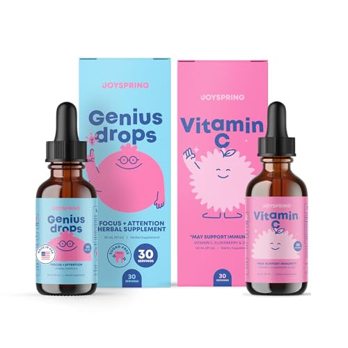 Joyspring Genius Drops & Vitamin C