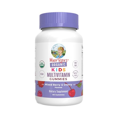 Maryruth's Organics Gummies For Kids'multivitamin (Mixed Berry & Cherry) & Probiotic