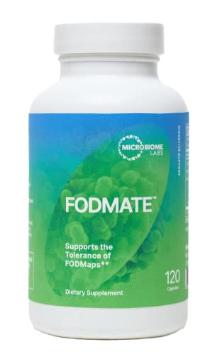 Microbiome Labs Fodmate Digestive Enzymes For Women & Men 120 Capsules