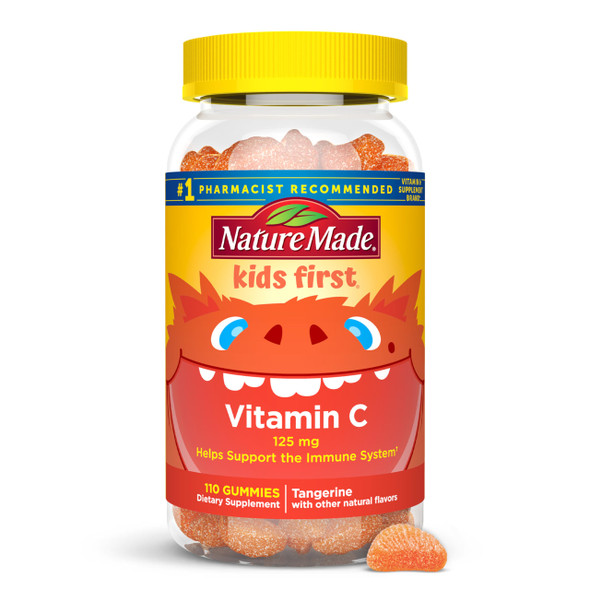 Nature Made Kids First Vitamin C Gummies For Kids Dietary Supplement For 110 Gummies
