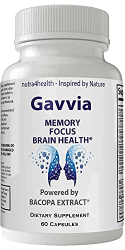 Nutra4Health Gavvia Focus Memory Brain Iq Health Pro Mind Complex Mind 60 Capsules