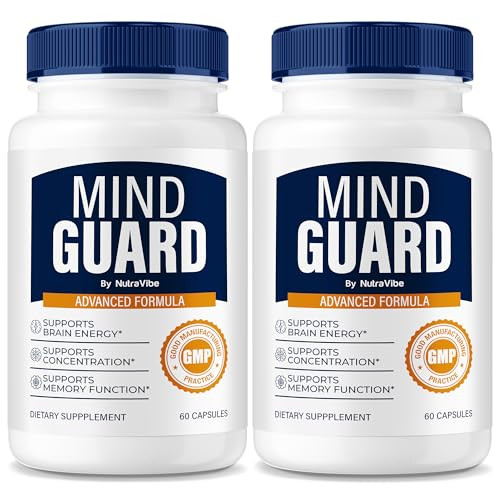 Nutravibe (2 Pack) Mind Guard 120 Capsules 2 Pack