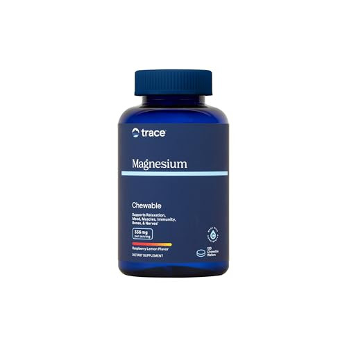 Trace Minerals Magnesium Chewable Supplement 120 Ct