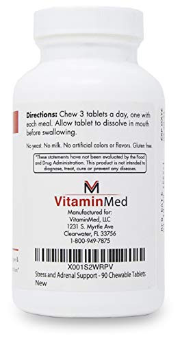 Vitaminmed Stress And Adrenal Support 90 Chewable
