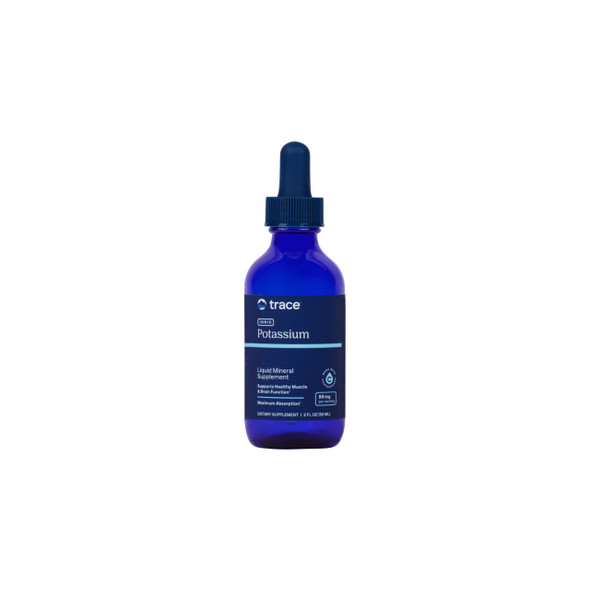 Trace Minerals Liquid Ionic Potassium Dietary Supplement 33 Servings 2 Fl Oz