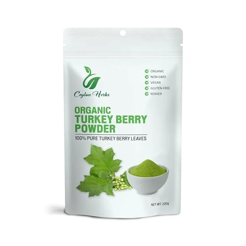 Uniqus Turkey Berry Leaves Tea Healthy Well Cleaned Dried Leaves Tea 100G