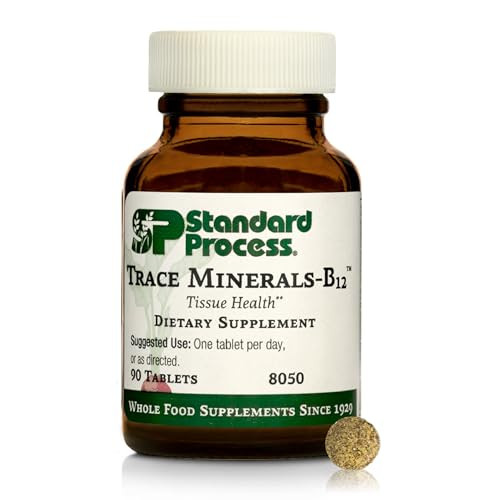 Standard Process Inc Trace Minerals B12 90 Tablets
