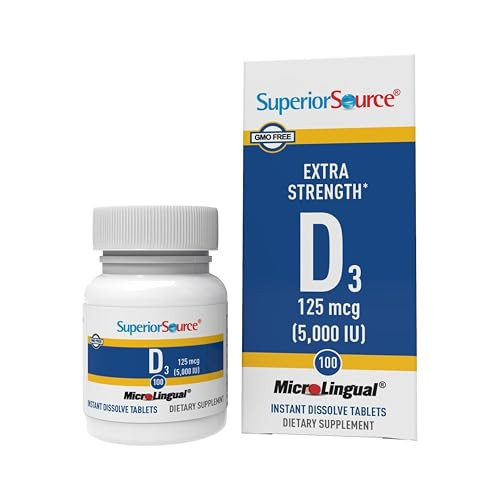 Superior Source Vitamin D3 5000 Iu