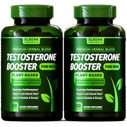 Sladak Naturals Testosterone Booster Supplement For Men
