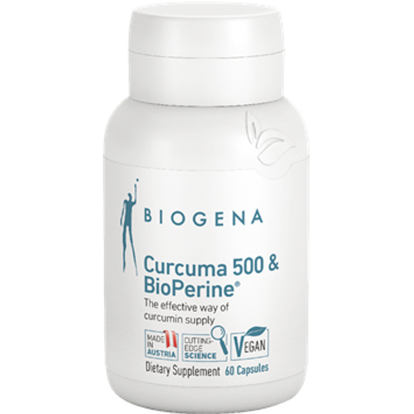 Curcuma 500 & BioPerine 60 caps by Biogena