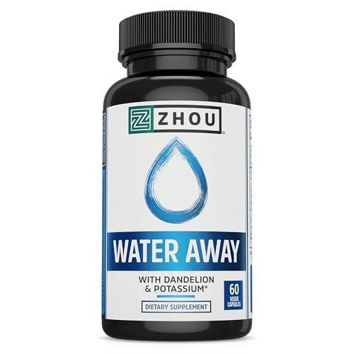 Zhou Water Away 60 Veggie Capsules Pack Of 1