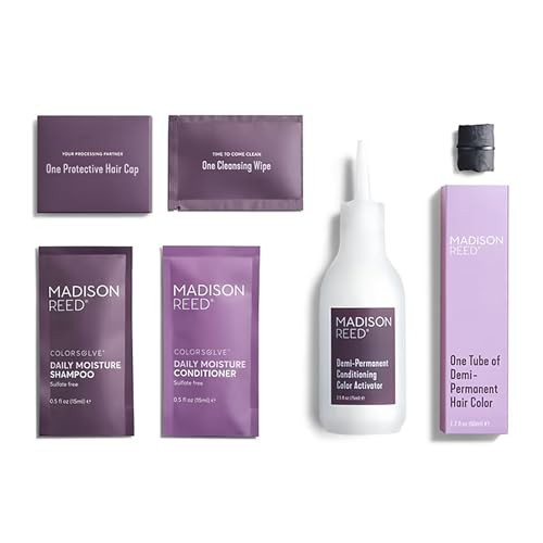 Madison Reed Colorwonder Demi-Permanent Hair Color Kit 7N Luxe Light Brown (You Slay Latte) Blends Up To 25 Gray Lasts 25 Washes Ammonia-