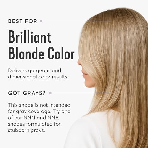 Madison Reed Radiant Hair Color Kit - 10Ngv Light Golden Blonde (Amalfi Blonde) Permanent Hair Dye Dimensional Gray Hair Blending Ppd- & Ammonia- 2 Pack