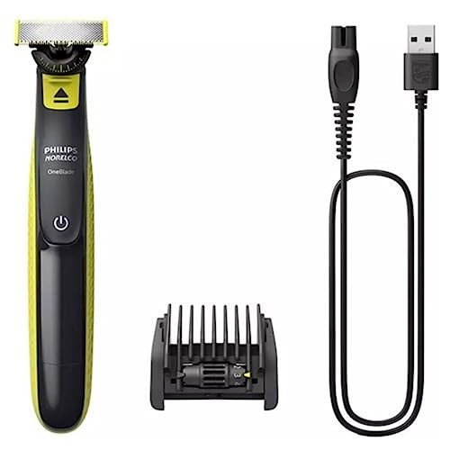 Norelco Philips Norelco Qp2724/70 Oneblade Electric Trimmer With Dual Protection System 5-In-1 Adjustable Comb And Innovative 360 Blade