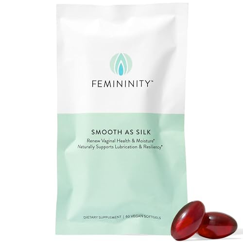 Sibu Femininity Smooth As Silk 30-Day Refill Sachet For Vaginal Dryness ( ) Sea Buckthorn Oil With Omega 7 Omega 3 60 Softgels 365Mg