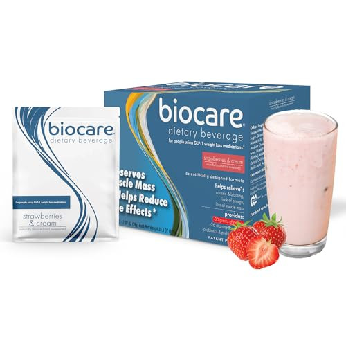 Biocare Strawberry Cr Me Shake 14Ct
