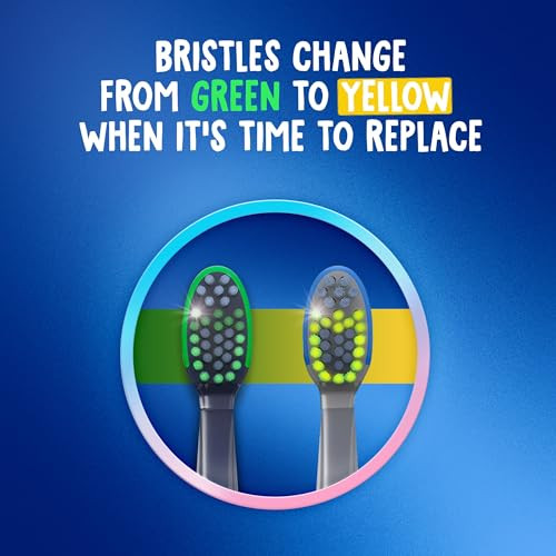 Oral-B Kid's Manual Toothbrush With Extra Soft Color Changing Bristles For Ages 3+ 2 Count