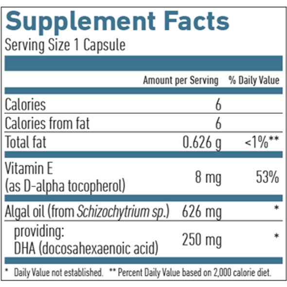 Omega 3 DHA Vegan 60 caps by Biogena