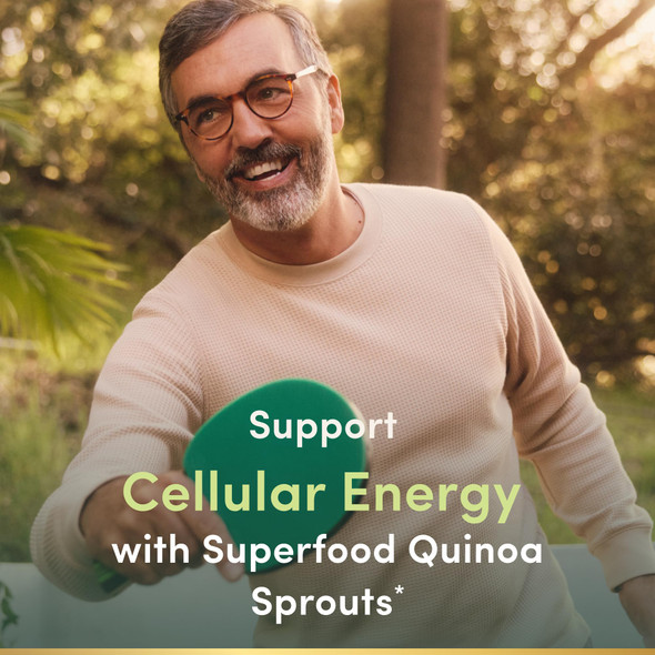 Nature's Bounty Superfoods Plus Energy To Support Cellular Energy 23 Fruits & Veggies Supplement 30 Capsules