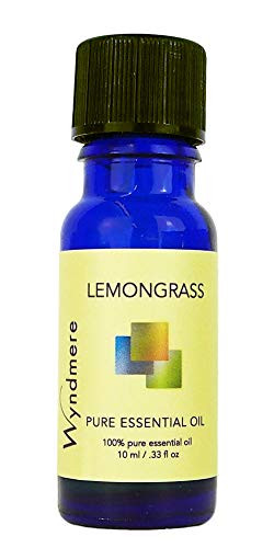 Wyndmere Naturals Lemongrass Essential Oil 0.33 Fz