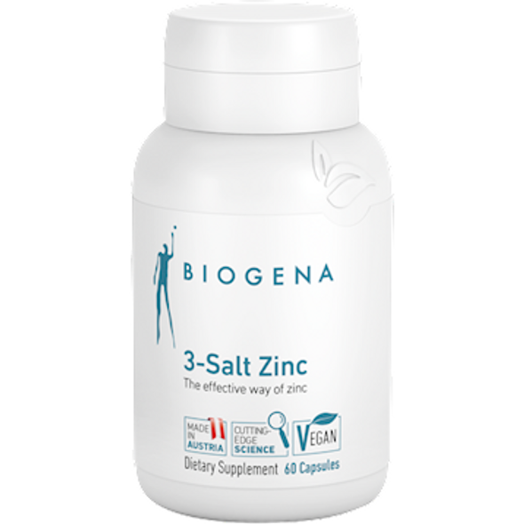 3-Salt Zinc 60 caps by Biogena