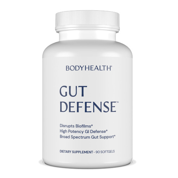 BodyHealth Gut Defense with PerfectAmino, Gut Health Support for Women and Men, GI Support Supplement - 90 Softgels