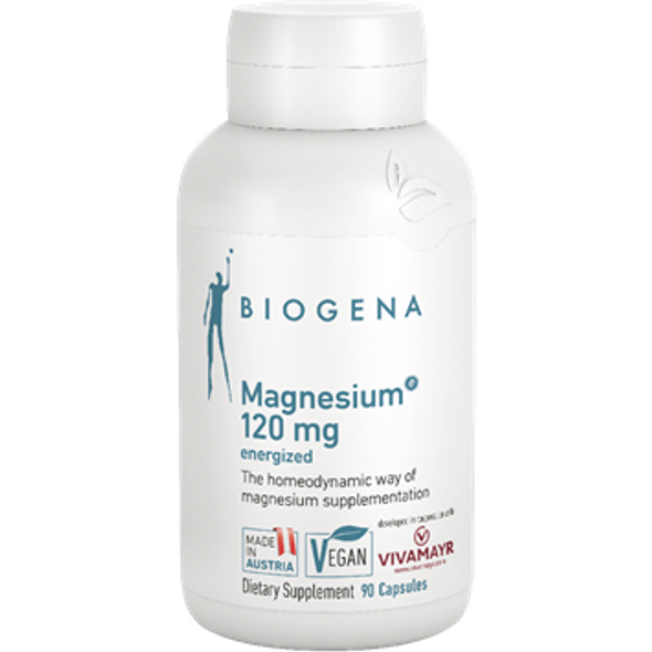 Magnesium 120 mg energized 90 caps by Biogena
