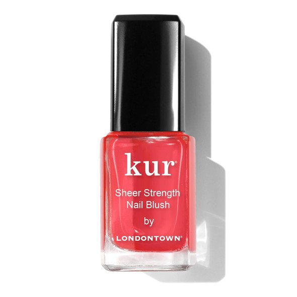 LONDONTOWN Sheer Strength Nail Blush  2 in 1 Tinted Nail Hardener Strengthening Treatment