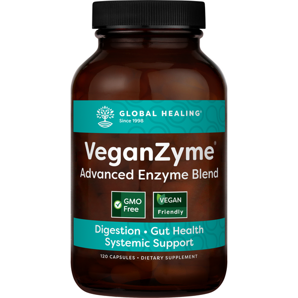 VeganZyme 120 capsules by Global Healing